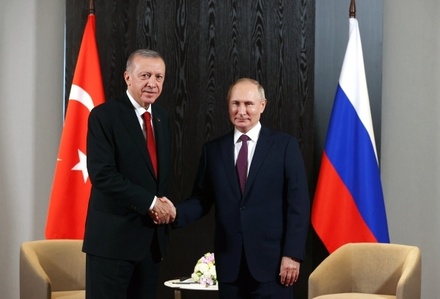 СМИ назвали дату возможной встречи Владимира Путина и Тайипа Эрдогана