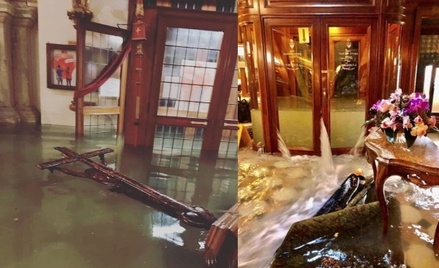 Власти Венеции сравнили наводнение в городе с концом света