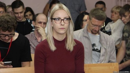 Обвинённая в экстремизме Мария Мотузная уехала в Киев