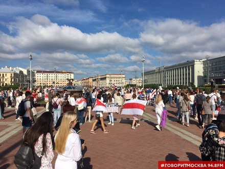 В Минске прошла акция оппозиции