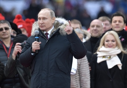 Владимир Путин: XXI век пройдёт под знаком наших ярких побед