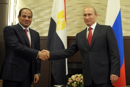 Владимир Путин совершит визит в Египет 9-10 февраля