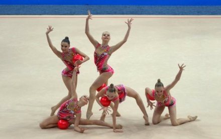 Российские спортсменки завоевали золото ЧЕ по художественной гимнастике