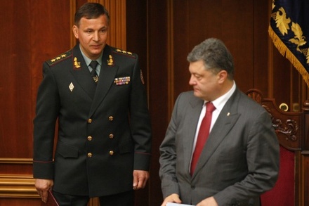 Пётр Порошенко отправил в отставку министра обороны Валерия Гелетея