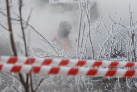Жители ряда домов в Твери остались без тепла в мороз из-за аварии на трубопроводе