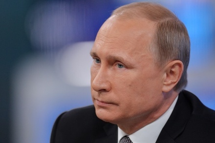 В Москве начиналась «Прямая линия с Владимиром Путиным»