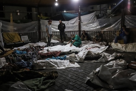 Число погибших при ударе по больнице в секторе Газа превысило 800