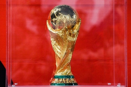 Кубок чемпионата мира по футболу привезли в Самару