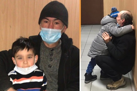 Жившие в шалаше в подмосковном лесу отец и сын смогли вернуться в Узбекистан