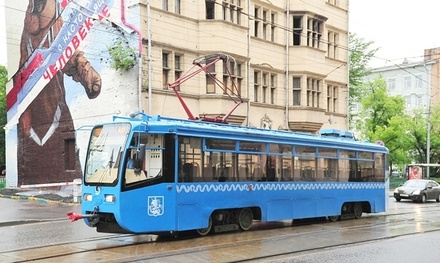 Трамвай сбил человека у метро «Войковская»