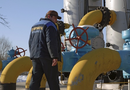 Киев опровергает данные об отборе газа из РФ на территории Украины