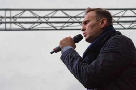 Полицейские составили на Алексея Навального административный протокол