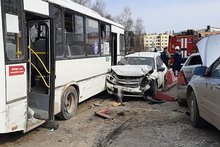 Число пострадавших в массовом ДТП в Рязани выросло до девяти