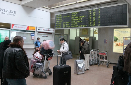 Первые туристы без виз прилетели в Белоруссию