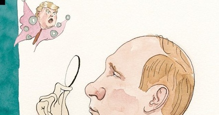 The New Yorker выпустит русскоязычную обложку с Владимиром Путиным