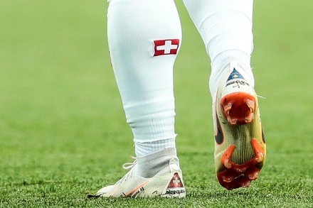 В Сербии возмутились флагом Косова на бутсах швейцарского футболиста