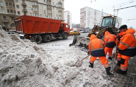 В Москве на треть уменьшилась высота снежного покрова