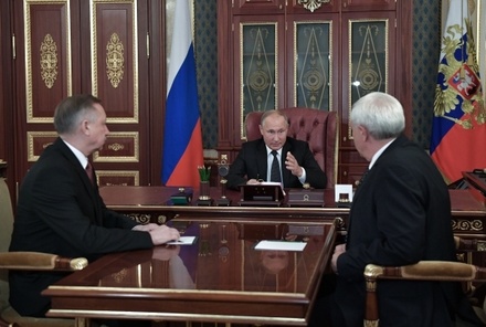 Путин отправил Полтавченко в отставку с поста губернатора Петербурга