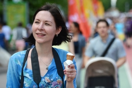Продажи мороженого в Москве выросли в полтора раза из-за жары