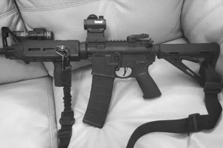 Техасский стрелок опубликовал фотографию винтовки перед бойней в церкви
