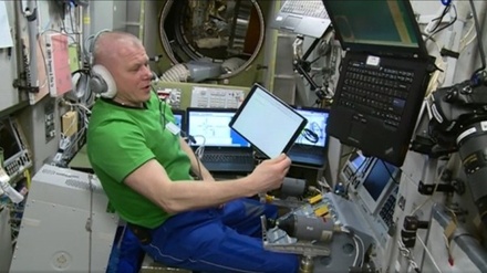 Российские космонавты проголосовали с борта МКС