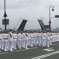 Празднование дня ВМФ в России