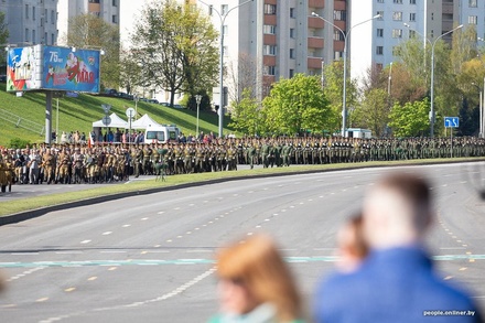 В Минске прошёл военный парад по случаю 75-летия Победы