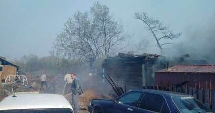 В МЧС сообщили о ликвидации пожара в амурском селе