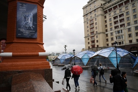 В нескольких районах Москвы за час выпало свыше четверти месячной нормы осадков