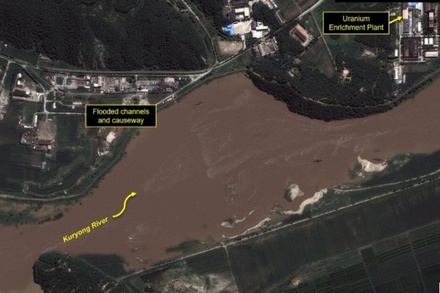 Спутниковые снимки указали на повреждения ядерного объекта КНДР