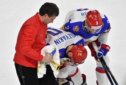 Сотрясение мозга у хоккеиста сборной РФ Сергея Мозякина не подтвердилось