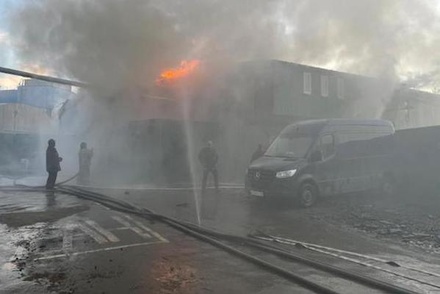Четыре человека погибли при пожаре в сварочном цехе в подмосковных Мытищах