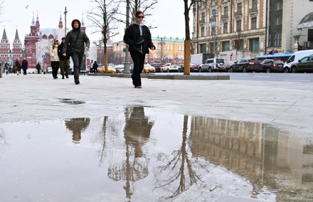 В столичном регионе продлили жёлтый уровень погодной опасности