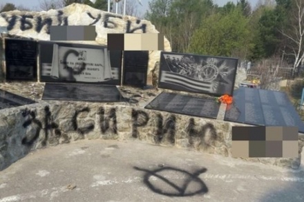 В Приамурье осквернён памятник погибшим в Сирии