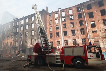 Суд оштрафовал «Невскую мануфактуру» на 80 тысяч рублей после пожара