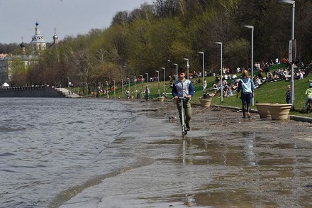 Уровень воды в реках Московского региона вырос из-за ливня