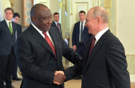 Президент ЮАР приедет в Санкт-Петербург на саммит Россия — Африка 26 июля