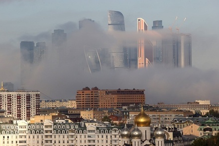 Столичная ГАИ объявила жёлтый уровень опасности из-за тумана