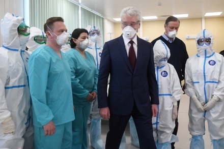 В Новой Москве открыли построенную за месяц инфекционную больницу