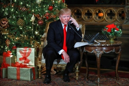 Путин поздравил Трампа с Рождеством и Новым годом