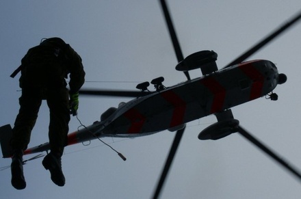 Российский вертолёт упал в море на Шпицбергене