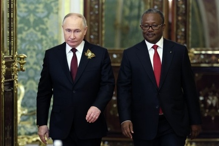 Путин пригласил президента Гвинеи-Бисау посетить РФ с государственным визитом