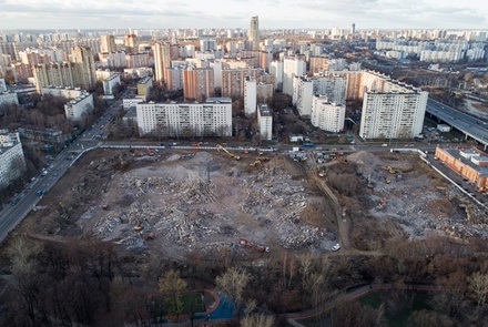 В Москве завершён снос Ховринской больницы