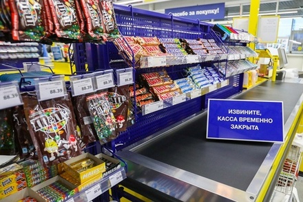 В России произошёл массовый сбой в работе касс магазинов 