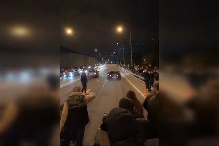 Полицейские пресекли нелегальные гонки в Москве
