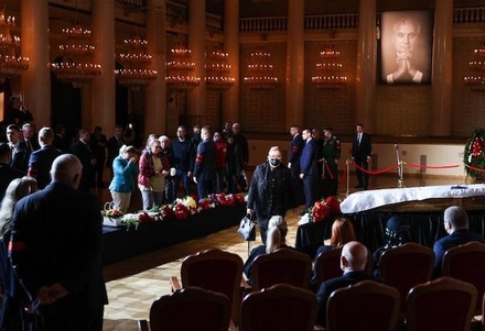 В Москве завершилась церемония прощания с Михаилом Горбачёвым
