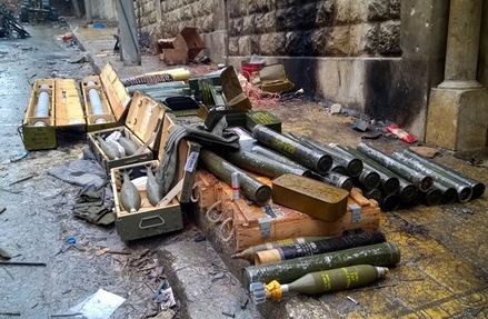 В Алеппо найдены боеприпасы производства США, Германии и Болгарии