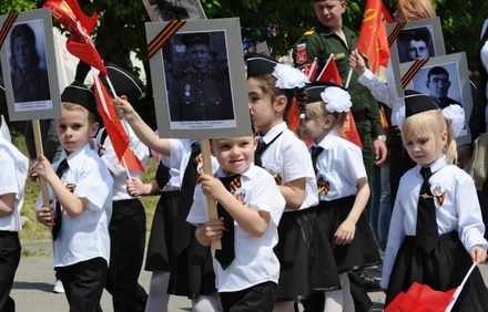 В Ростове-на-Дону прошёл парад «детских войск»
