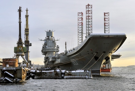 «Адмиралу Кузнецову» потребовался дополнительный ремонт турбин энергоустановки