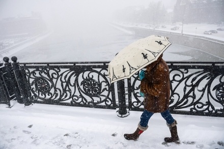 В Москве синоптики объявили штормовое предупреждение из-за снегопада